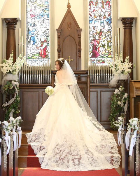 ドレスにこだわって・・・♪