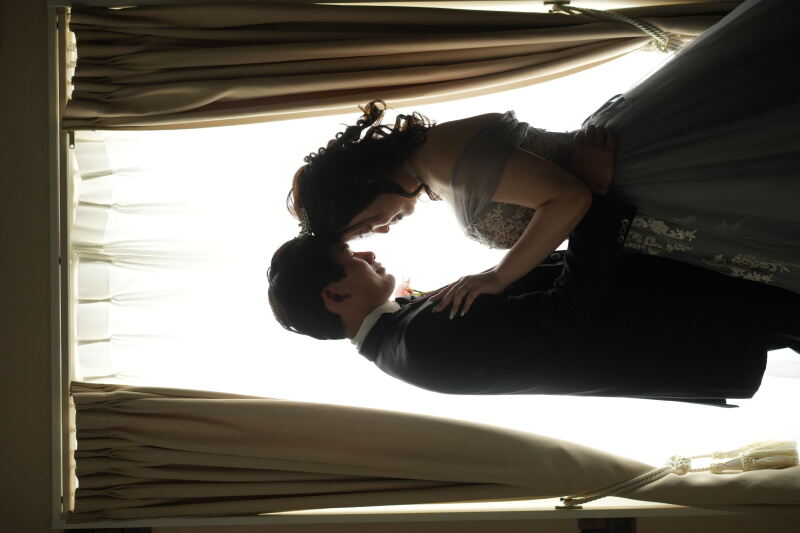 シルエット撮影