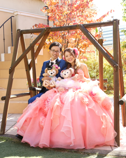 ブランコで楽しく♪