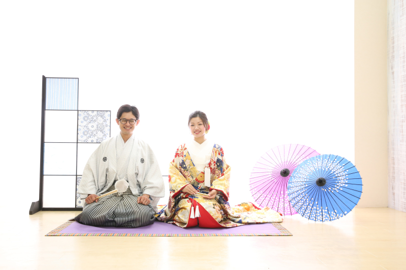 和装らしい1枚