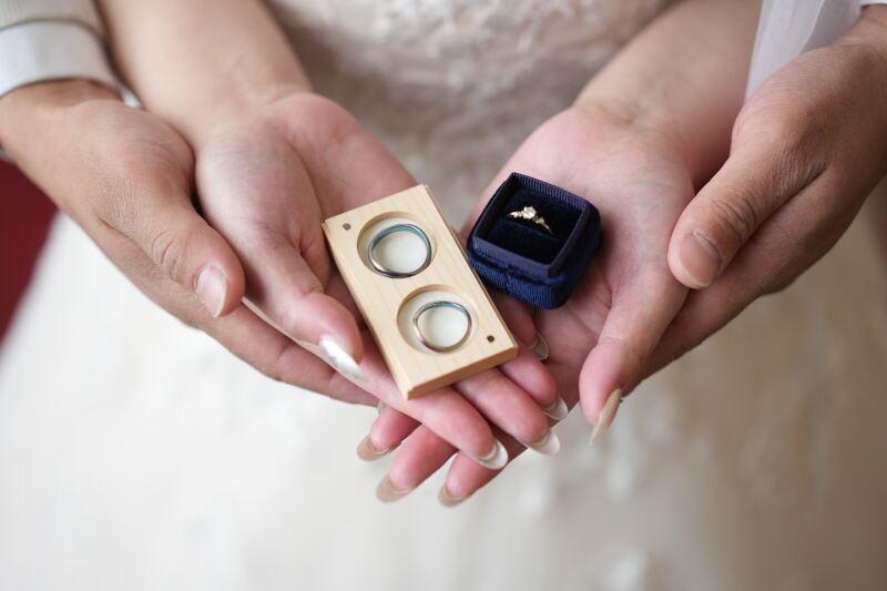 誓いの証、結婚指輪と