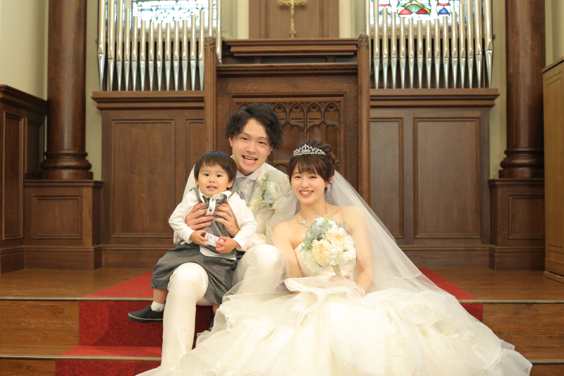 ◆和洋装3着+お子さまと撮影◆アルバム+データ+衣装+ヘアメイク付《お子さまがいらっしゃる方》\キャンペーン使用で通常の半額/