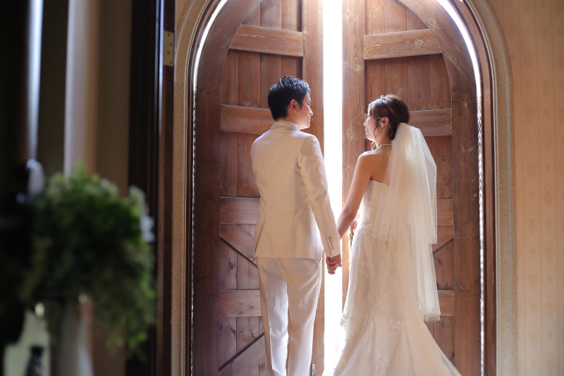 洋装1着《チャペル撮影》プラン【六切写真台紙付】