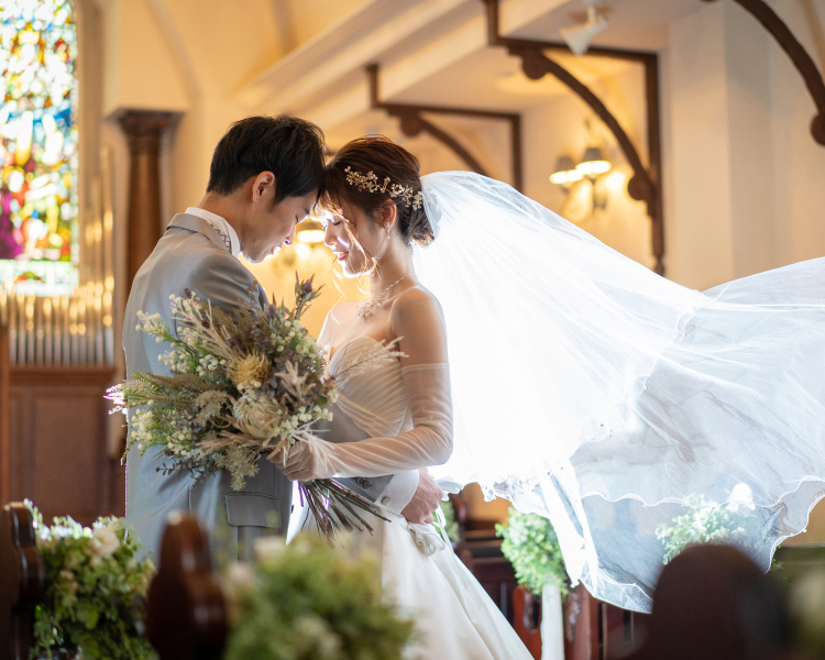 チャペル挙式+撮影プラン【六切写真台紙付】