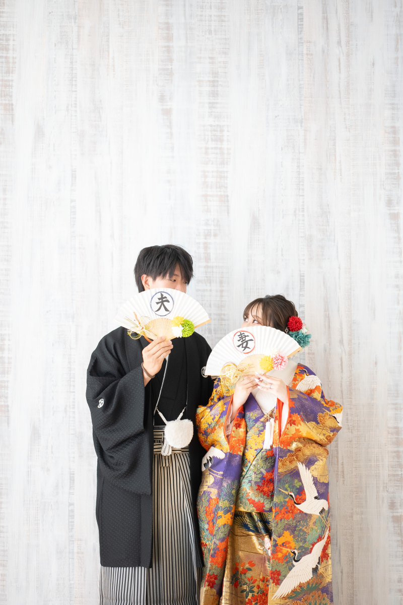 ＼綿帽子ご用意可能です／和装１着スタジオ・ロケ―ション撮影プラン【六切写真台紙付】