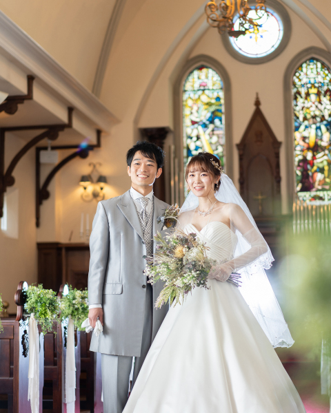 チャペル挙式+撮影プラン【六切写真台紙付】