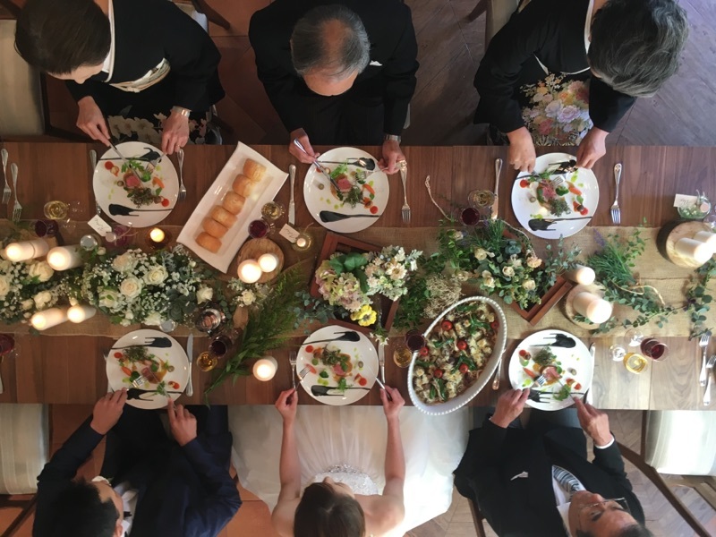 ウエディングフォト+お食事プラン＼場所の移動なくお食事可能です／