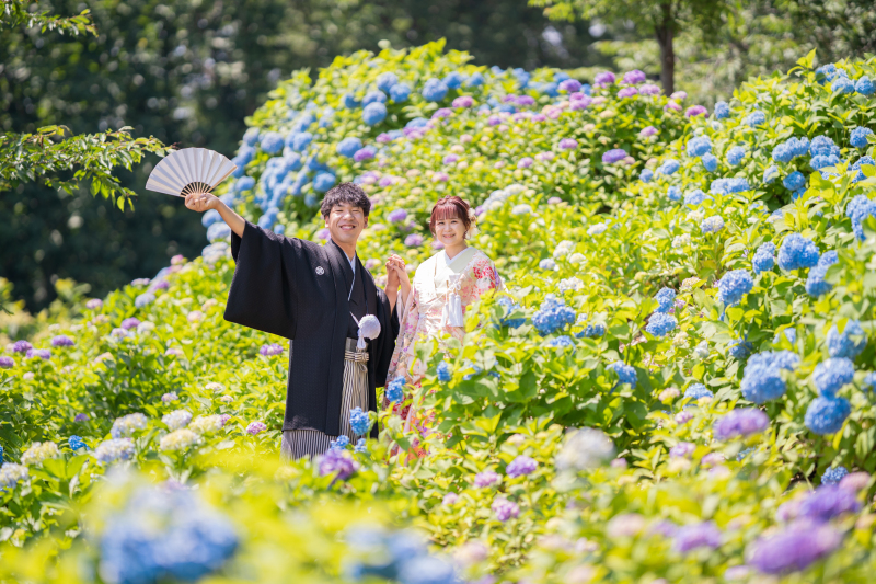 【旧長岡市外◆出張ロケーション×和装】行先自由!ロケ―ション撮影プラン【六切写真台紙付】