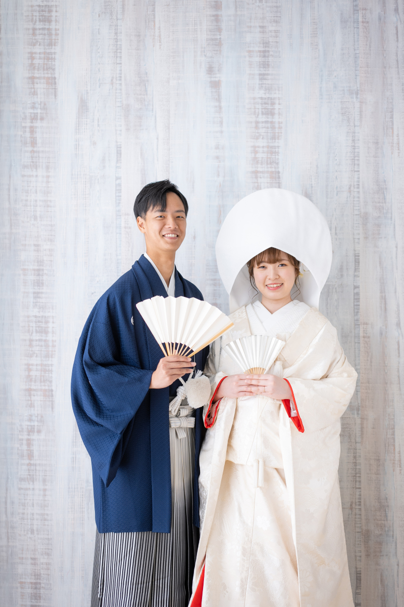 ＼綿帽子ご用意可能です／和装１着スタジオ・ロケ―ション撮影プラン【六切写真台紙付】