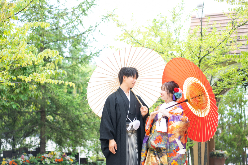 和装1着スタジオ・ロケ―ション撮影プラン【六切写真台紙付】