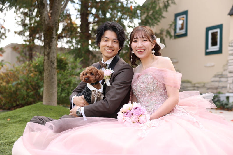 ◆和洋装3着◆大切な家族《わんちゃん・ねこちゃんと一緒に撮影》100カット撮影◆衣装+美容+アルバム+データ付き◆8月末まで限定