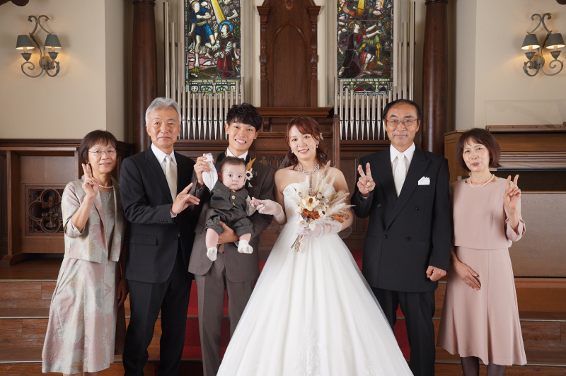 \両親・家族と一緒に撮影/◆和洋装3着+親族撮影◆アルバム+データ+衣装+ヘアメイク付《しっかり花嫁向け》ご両親一緒に写真撮影