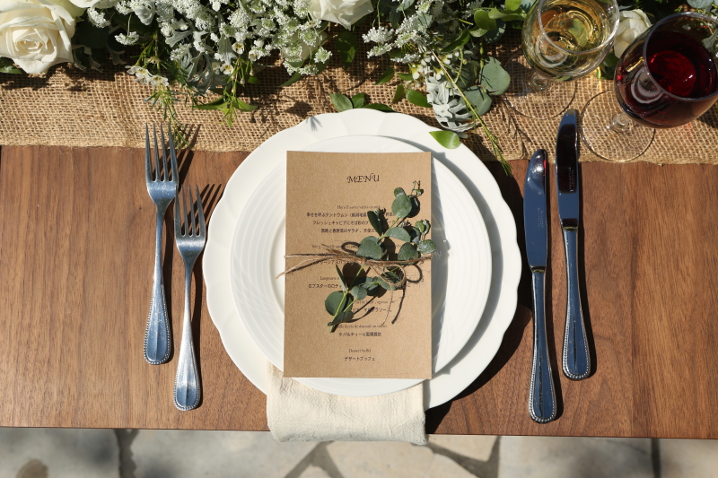 ウエディングフォト+お食事プラン＼場所の移動なくお食事可能です／