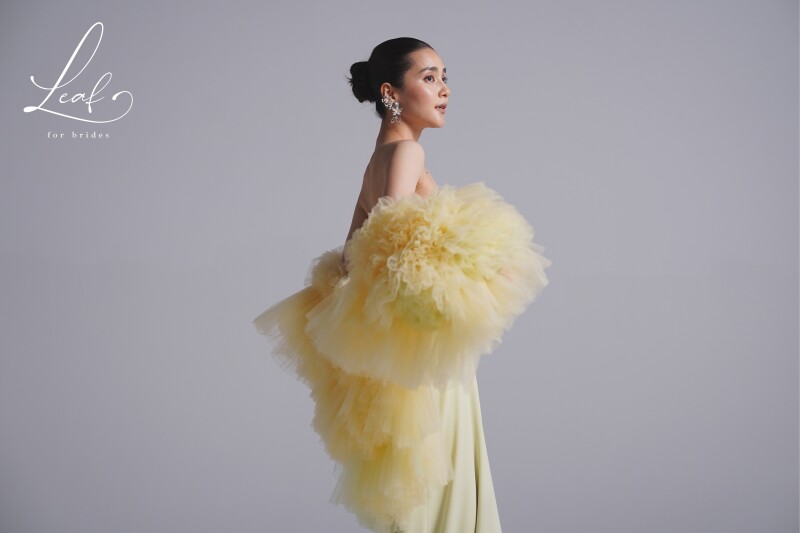 【Leaf for brides】LB12Y　※8月頃入荷