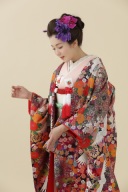 Ｈ25赤紫飛翔と花