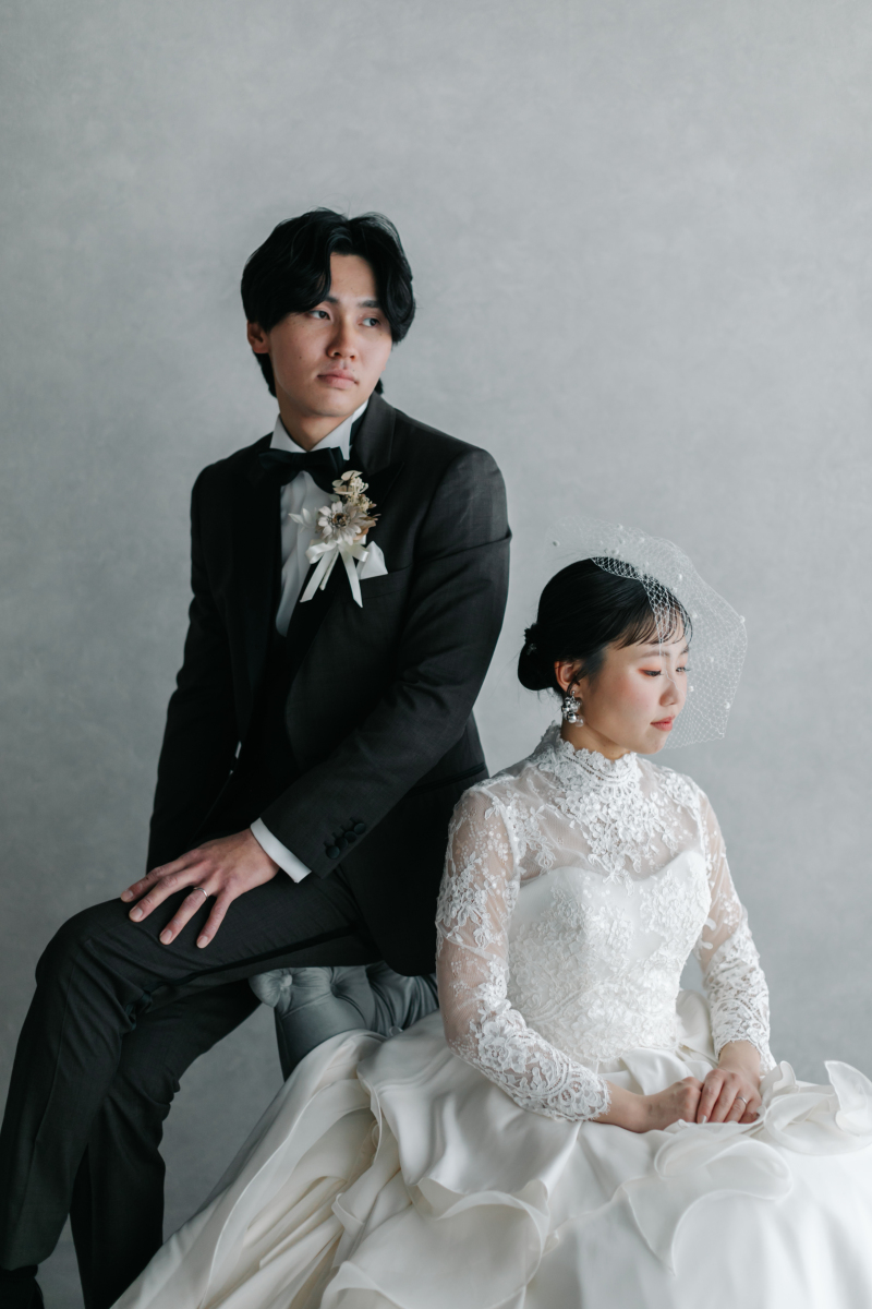 ソフィアスタジオでウェディングドレスに