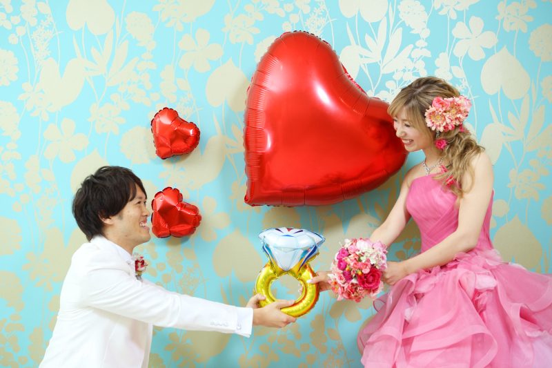 笑顔いっぱいの撮影