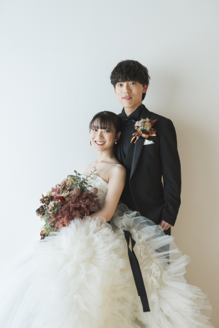 お2人だけの空間で撮影を