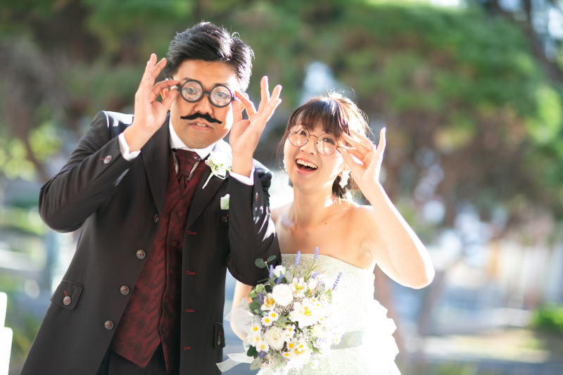 お二人らしい撮影に♡