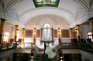 チャペルの様な雰囲気で♡