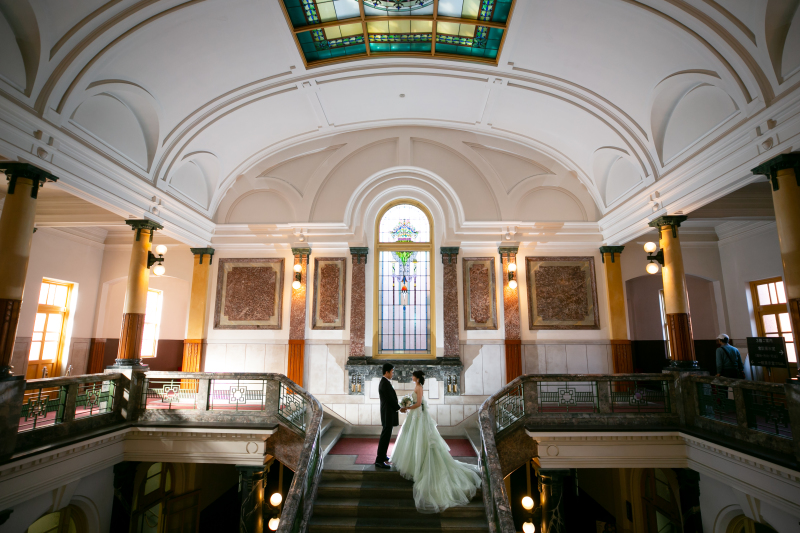 チャペルの様な雰囲気で♡