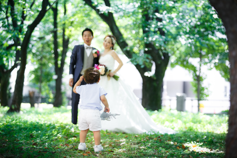 お子様も一緒に想い出の時間を♡