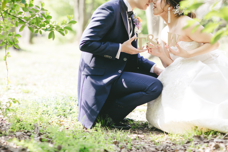 ロケーション撮影で小物を使った撮影を♡