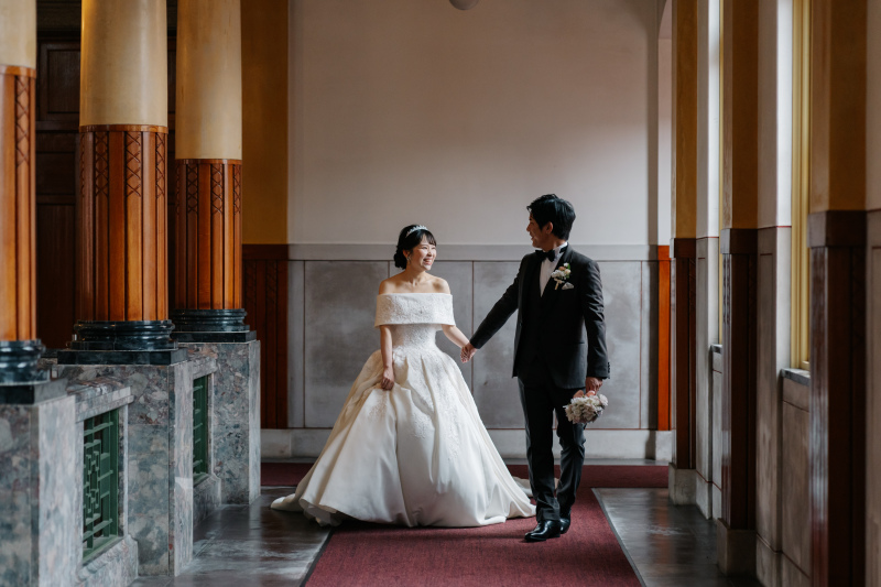 お二人の自然な表情も♡