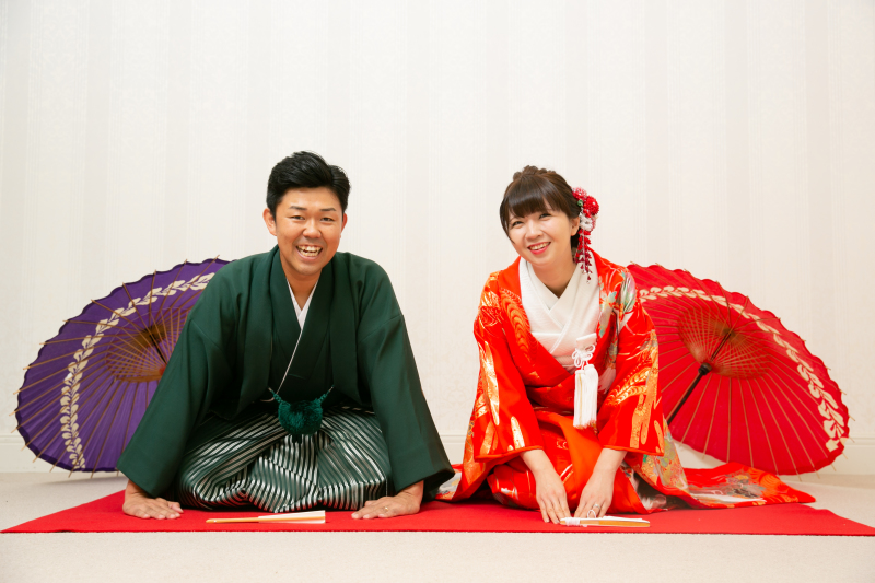 和装でスタジオ撮影☆彡
