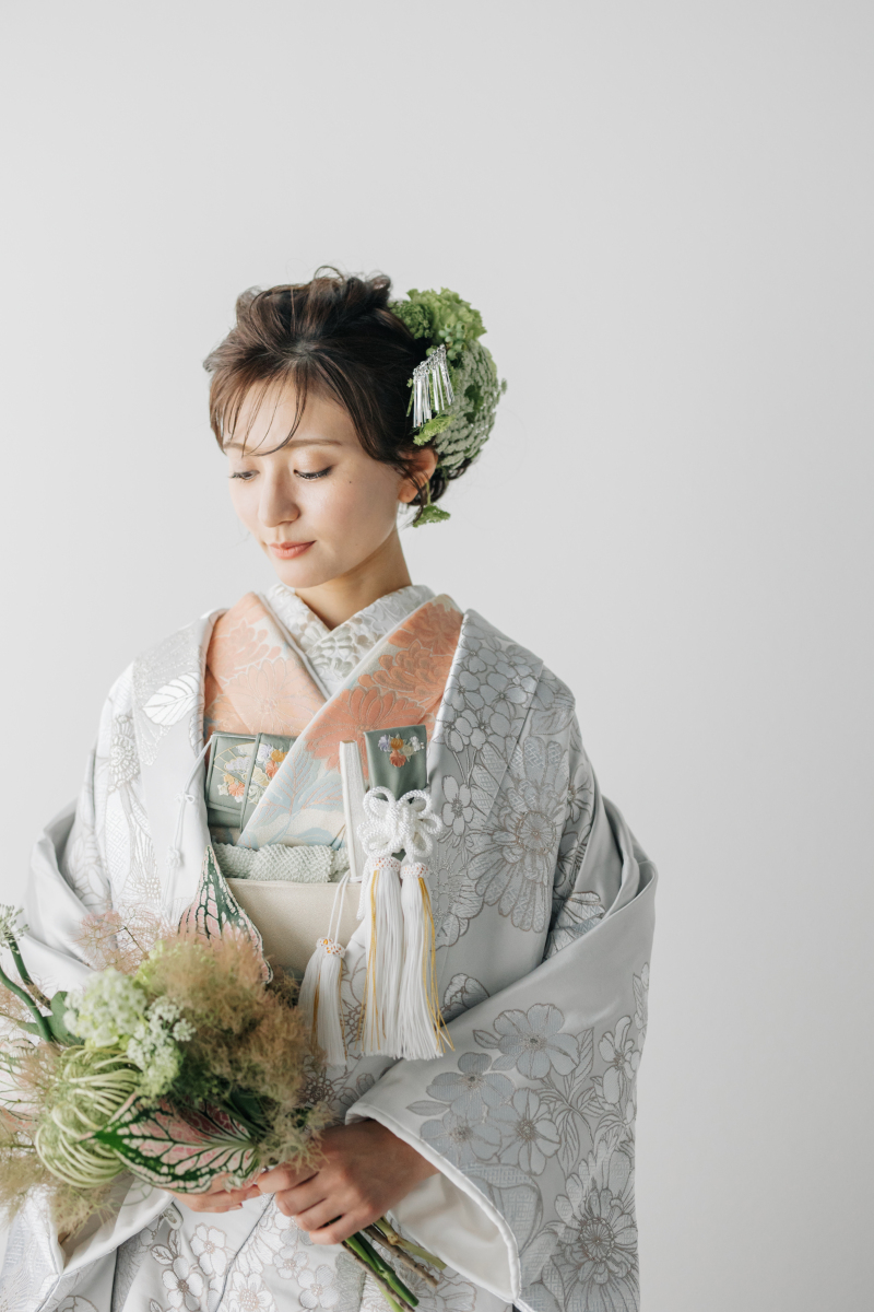 アレンジ小物も豊富に揃う