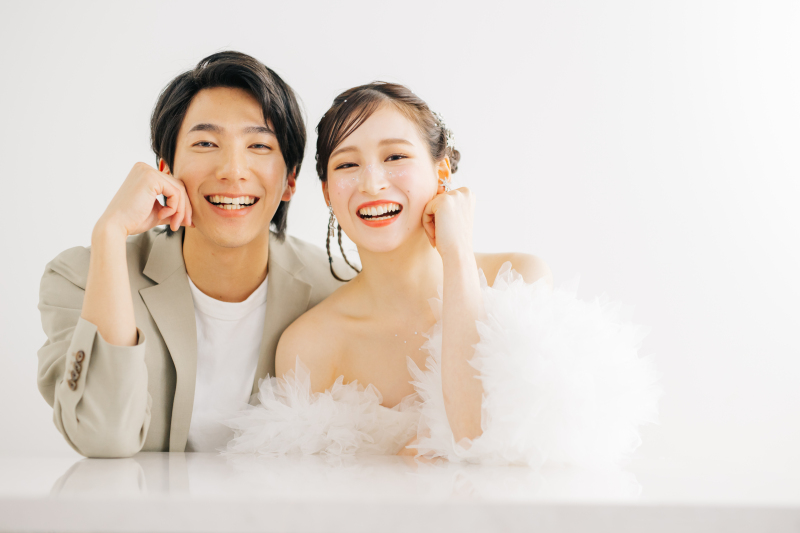 ドレスコーディネーターと一緒に衣裳選びができる