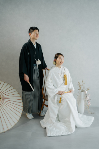 トレンドの白無垢撮影も叶います♡