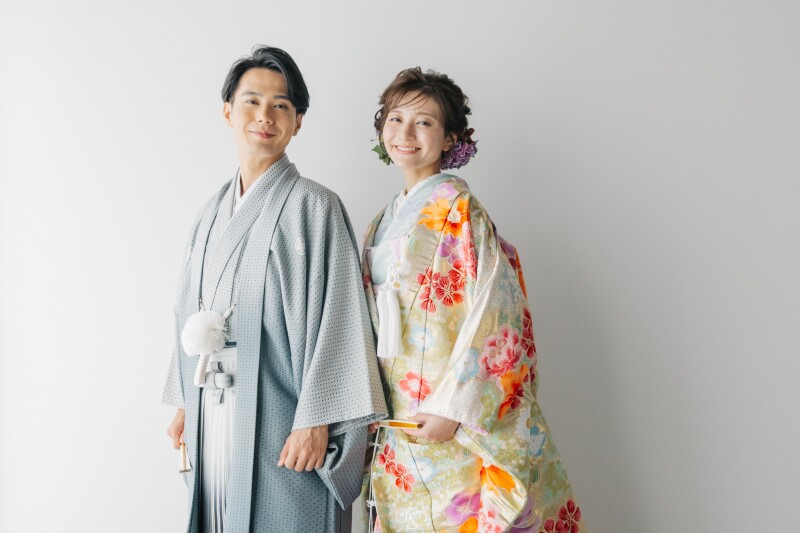 お二人のコーディネートを事前にお打ち合わせ