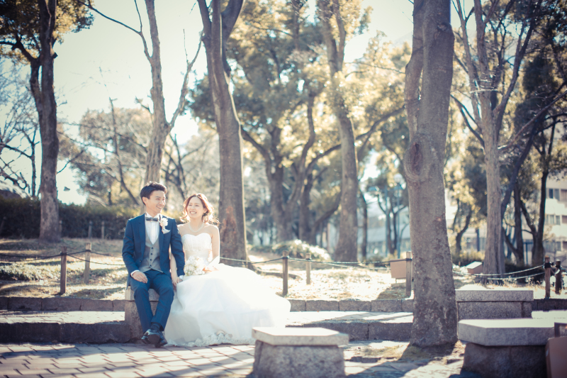 自然体なお２人をおしゃれに撮影♡