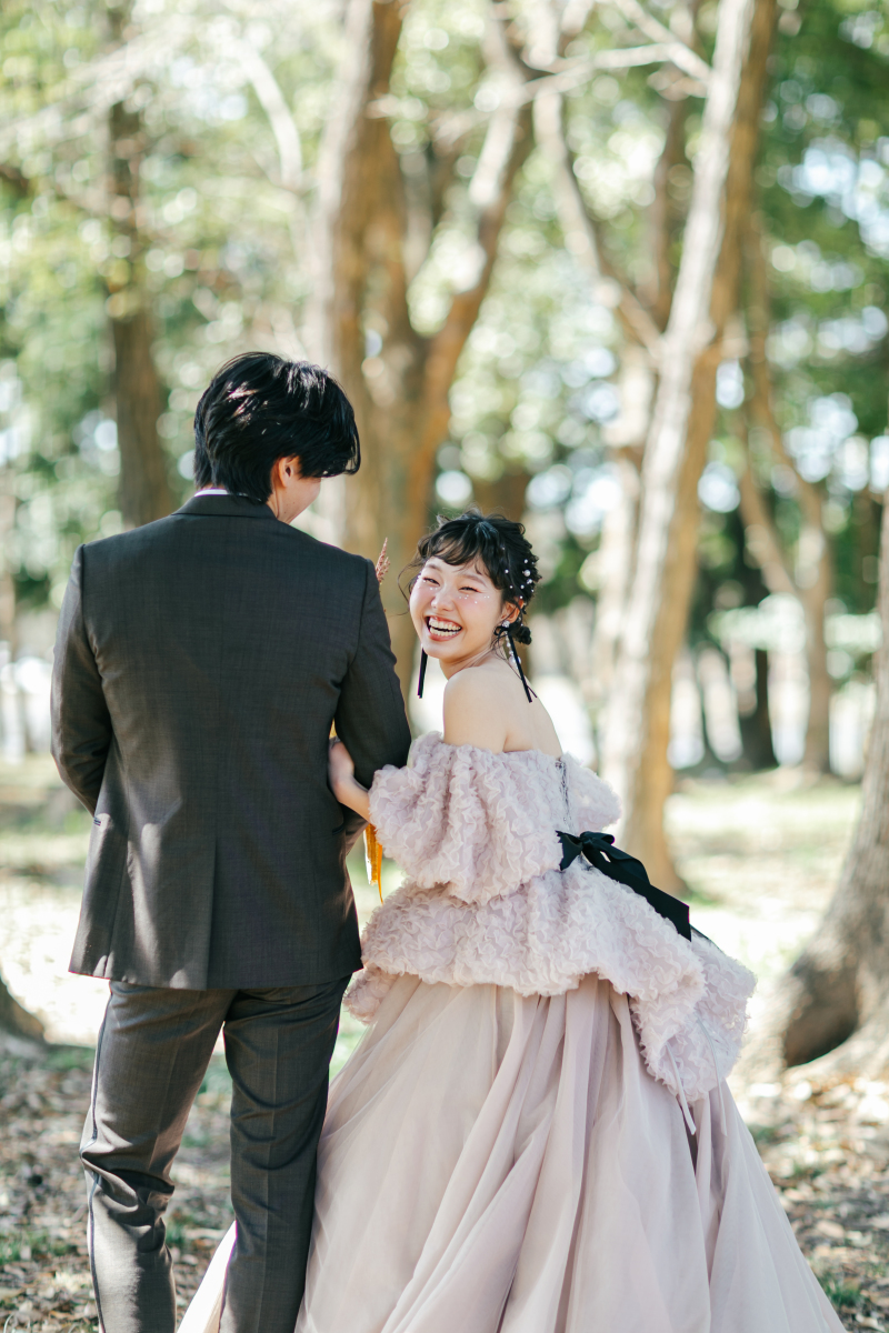 庄内緑地公園ロケーション撮影プラン！自然と光につつまれる透明感溢れる撮影を！