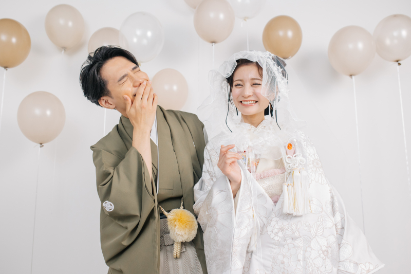 【7月･8月スタジオ洋装+和装撮影限定】2着目衣裳アップグレード料金0円！！