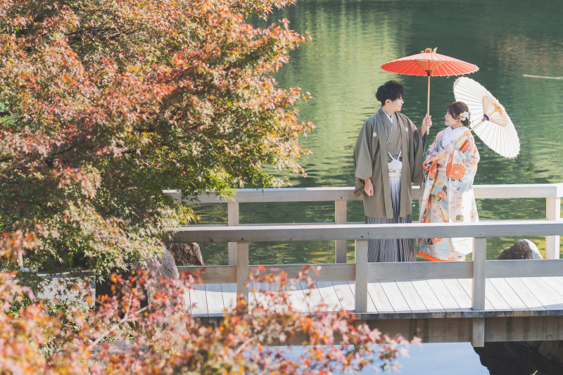 徳川園ロケーション撮影プラン｜美しい日本庭園で撮影ができる！