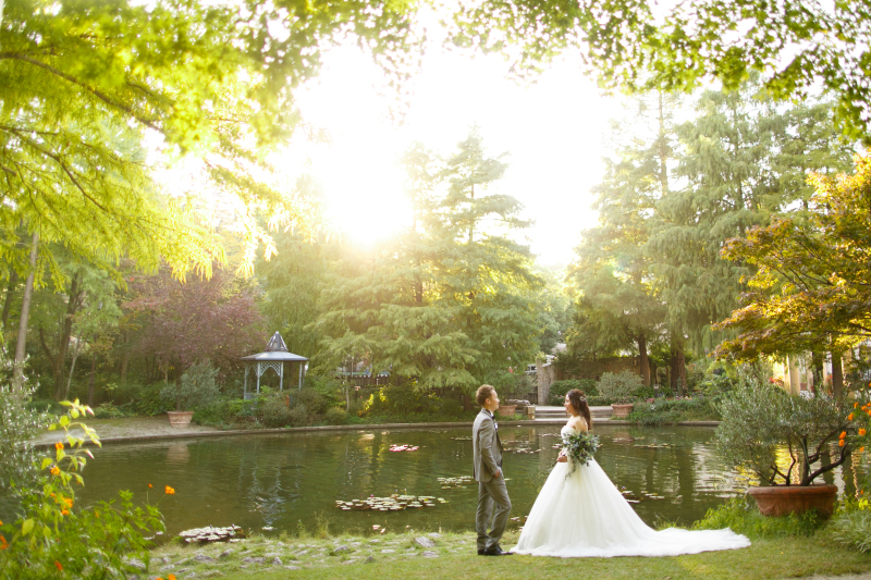 マタニティでも安心★ドレスショップならではのラインナップでご紹介いたします！【ロケーション撮影】