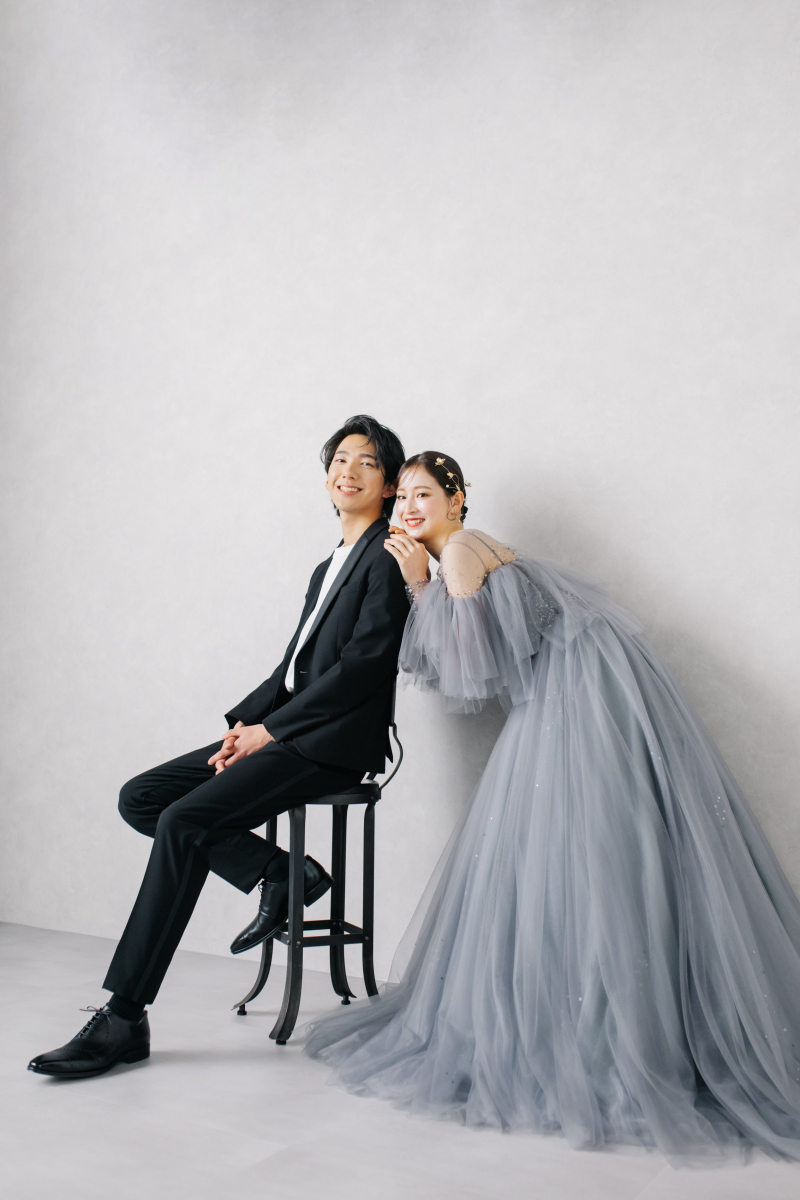 【先着月3組！22,000円分のご来館特典付き】衣裳１点スタジオ｜データ・衣裳・ヘアメイク・小物など必要なものが全てセットに♡