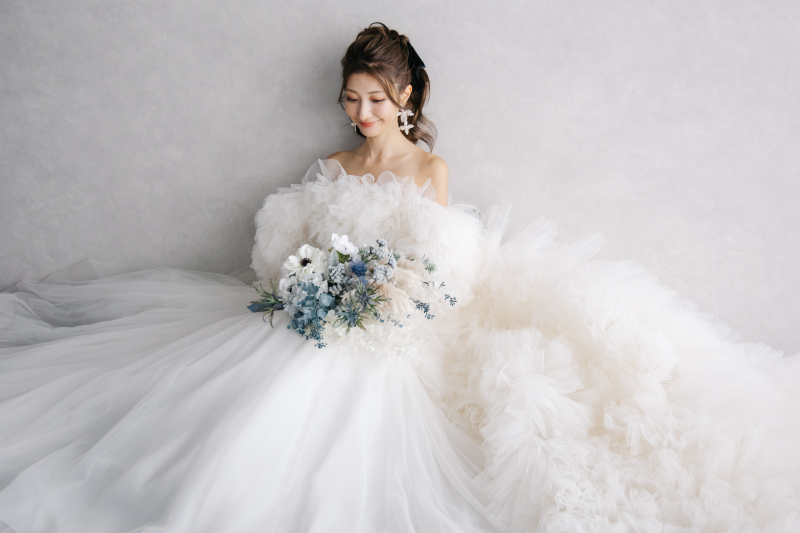 【先着月3組！22,000円分のご来館特典付き】洋装２点スタジオ｜データ・衣裳・ヘアメイク・小物など必要なものが全てセットに♡