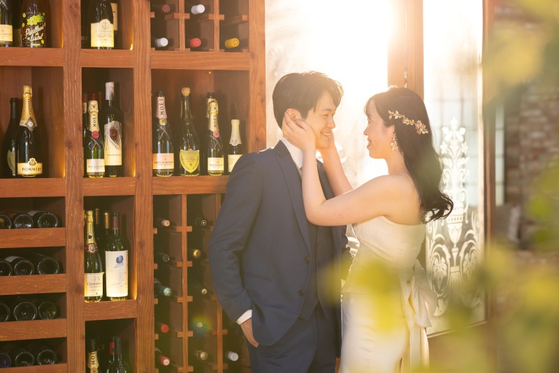 ドラマのワンシーンのように