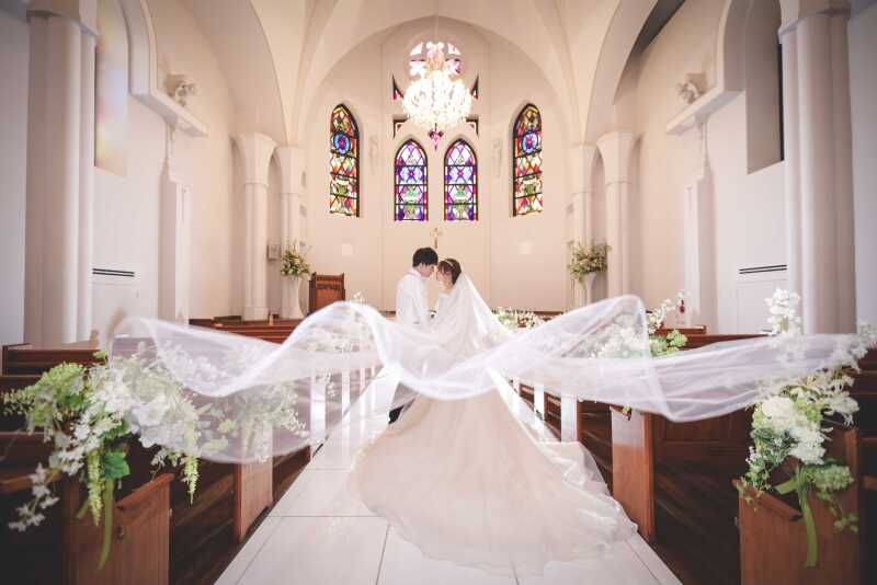 天使のチャペルで二人の誓いを