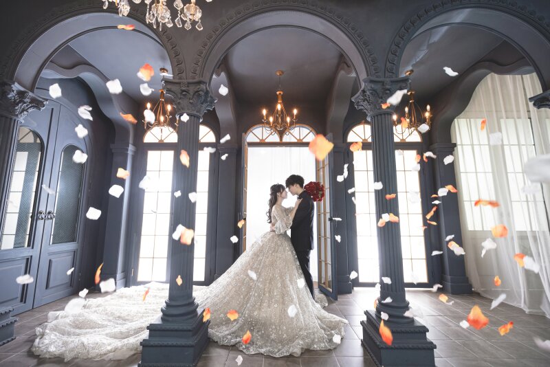 まるで舞台の主役。