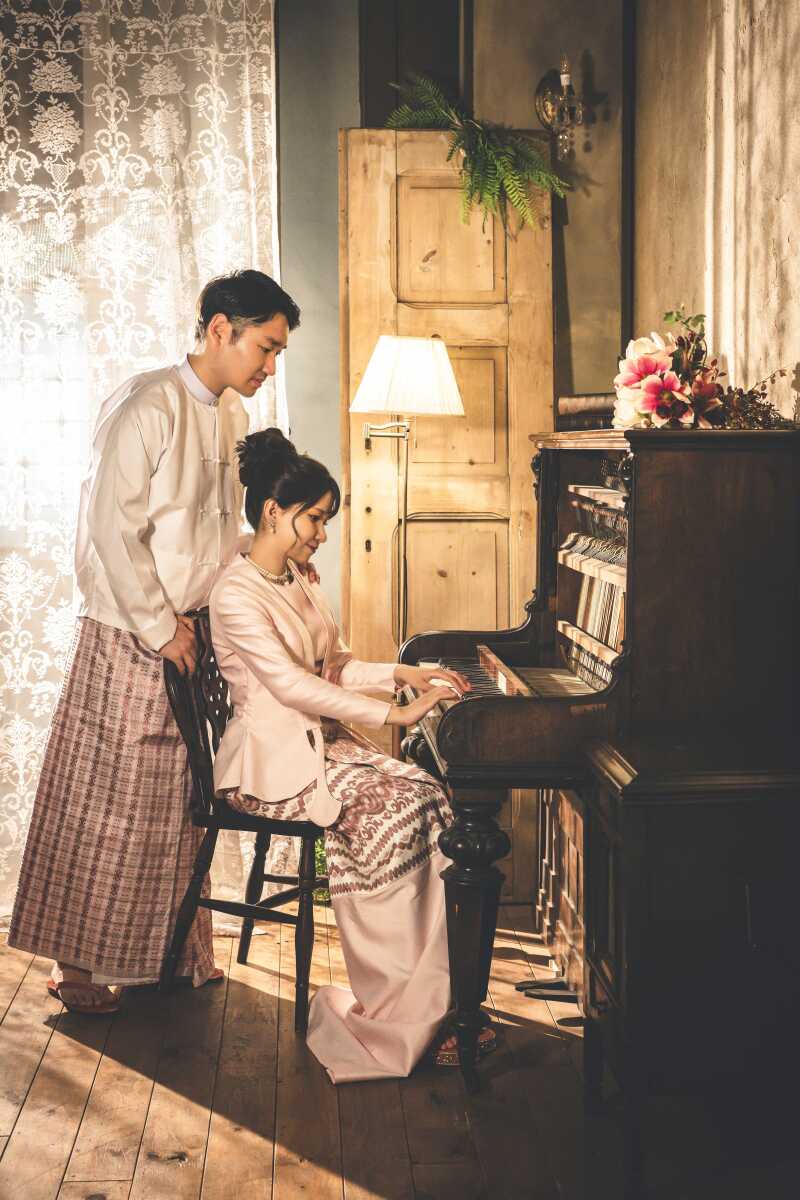 伝統的なドレス