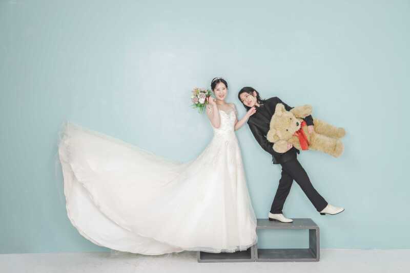 水色とクマさん