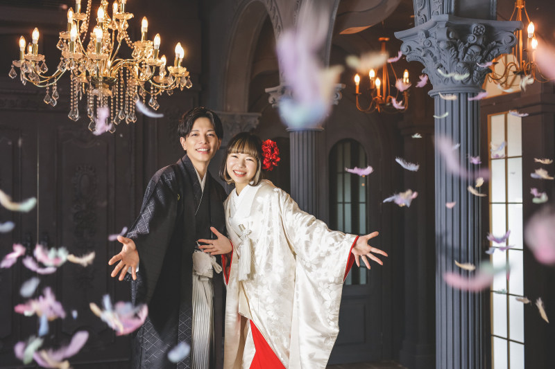 お持ち込みの小物で演出