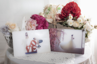 アクリルフォトフレーム2点セット