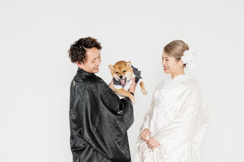 BRIDAL PHOTO STUDIO LUXE -スタジオ リュクス-_ペットと一緒に撮影できる