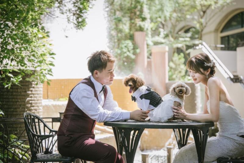 BRIDAL PHOTO STUDIO LUXE -スタジオ リュクス-_ペットと一緒に撮影できる