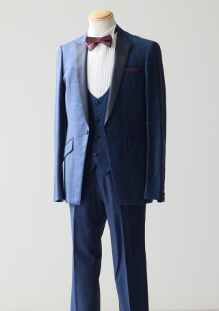 AL-28　ネイビーチェック